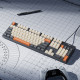 Клавіатура HOCO GM61 Murphy 3-color wired keyboard(Ukrainian version) star gray (6942007678940)
