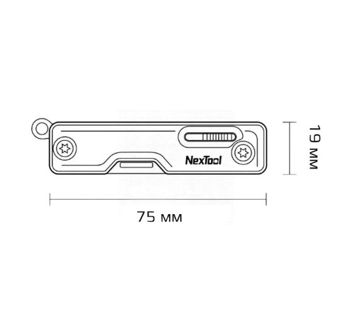 Мультитул Xiaomi NEXTOOL Multi-function knife Green (NE0143)