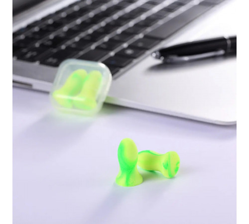 Набір беруші для сну Xiaomi Miaomiaoce Anti-noise sleep earplugs 5 pairs of 10 pcs/box (6971445460275)