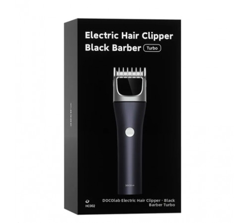 Машинка для стрижки Xiaomi DOCO Electric Hair Clipper · Black Knife Turbo Edition Metallic Deep Blue (HC002)