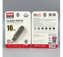 USB флеш XO DK03 16Gb USB3.0+Type-C Швидкісна