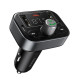 АЗП з FM-модулятором Baseus S-09 Pro Series Car FM Transmitter Cluster Black (C10762200113-00)