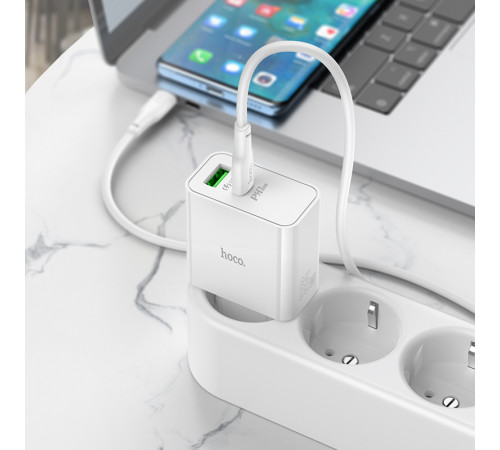 Мережевий зарядний пристрій Hoco C113A Awesome PD65W