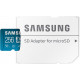 Карта пам'яті microSDXC (UHS-І U3) Samsung EVO Select 256Gb class 10 A2 V30 (R130MB/s, W30MB/s) (adapter SD) (MB-ME256KA/EU)