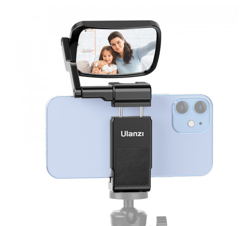 Тримач для телефону з селфі дзеркалом Ulanzi Vijim Phone Clip & Flip mirror Kit (UV-3003 ST-30) (3003)