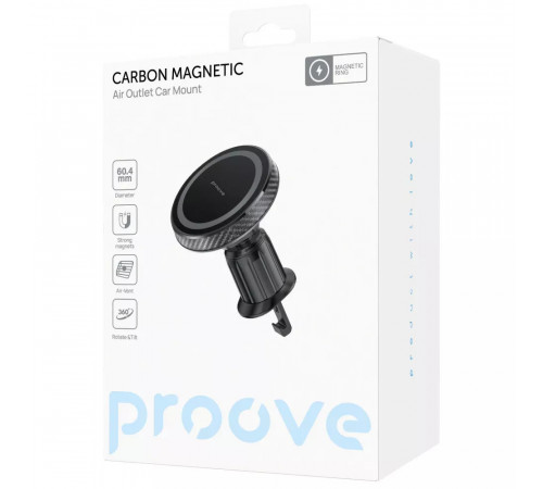 Автотримач Proove Carbon Magnetic (Чорний) (200091248)
