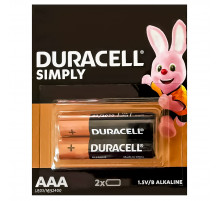 Батарейка DURACELL LR03 (АAA) MN2400 1x2 шт (157185)