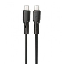 Кабель XO PD Type-C to Type-C NBQ231B 60W 1m Black (200096305)