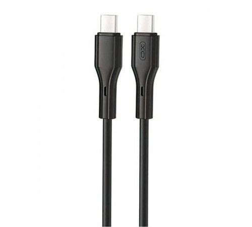 Кабель XO PD Type-C to Type-C NBQ231B 60W 1m Black (200096305)
