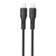 Кабель XO PD Type-C to Type-C NBQ231B 60W 1m Black (200096305)