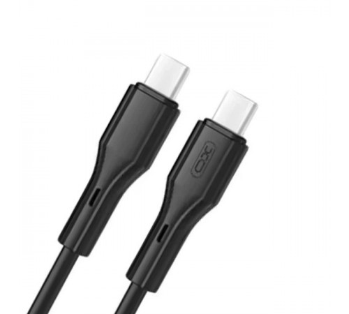 Кабель XO PD Type-C to Type-C NBQ231B 60W 1m Black (200096305)