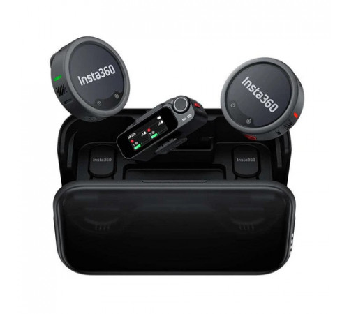 Мікрофонна радіосистема Insta360 Mic Pro (2TX+1RX) (6942590200771)
