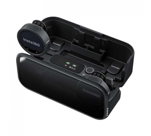 Бездротова мікрофонна система Insta360 Mic Pro (2TX+1RX) (6942590200771)