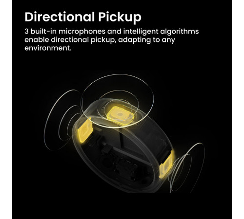 Бездротова мікрофонна система Insta360 Mic Pro (2TX+1RX) (6942590200771)