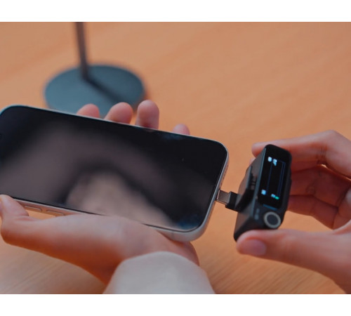 Мікрофонна радіосистема Insta360 Mic Pro (2TX+1RX) (6942590200771)
