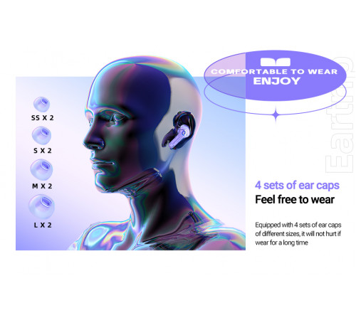 Бездротові навушники Acefast T8 Crystal