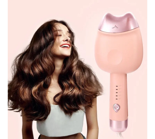 Щипцы для завивки волос 32 мм,  керамическая плойка с тройным цилиндром ROLL STICK XL-290 (40)