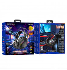 Навушники комп'ютерні дротові Borofone BO105 Thunder з мікрофоном