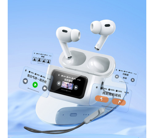 Бездротові навушники Remax W30N Noise-Cancelling Smart case