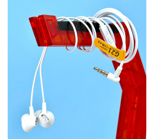 Навушники Celebrat G21 3.5mm 1.2m