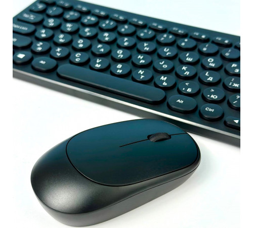 Клавіатура Бездротова 902 + Мишка (з Eng, Ru розкладками)