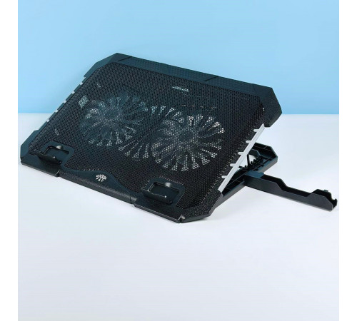 Підставка-охолоджувач для ноутбука S900 з тримачем для телефону 12-18inch (2 Fan)