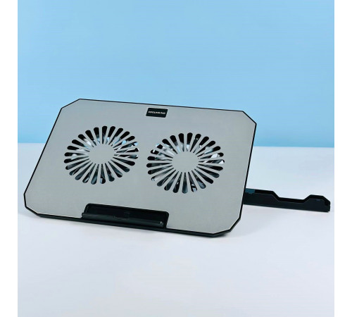 Підставка-охолоджувач для ноутбука N22 з тримачем для телефону 12-17inch (2 Fan)