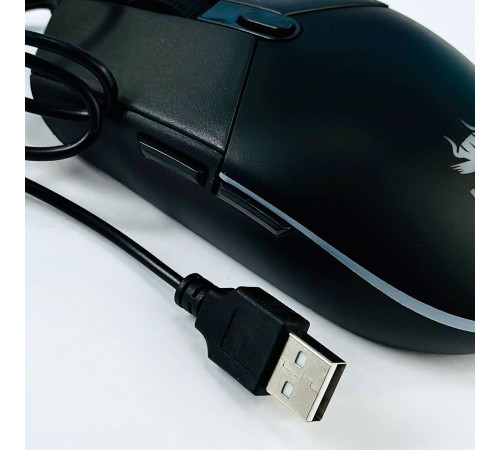 Мишка Games дротова Knup G102 з підсвічуванням
