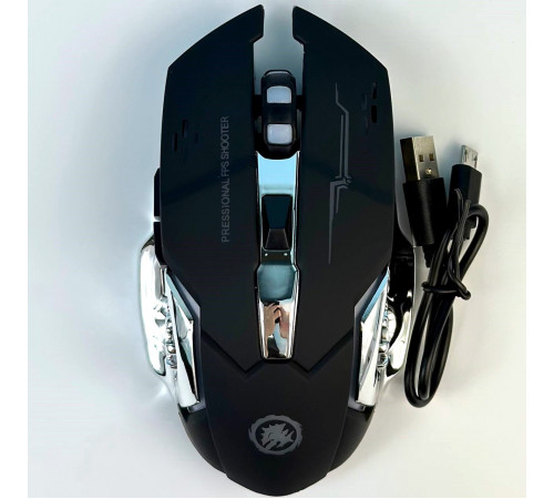 Мишка комп'ютерна бездротова T2 з RGB