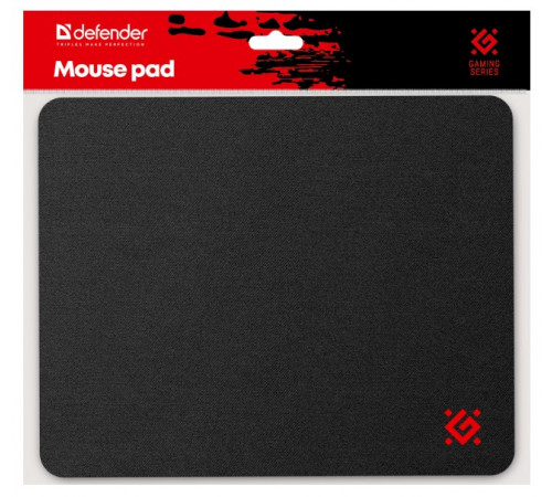 Килимок для мишки DEFENDER Black One (20.0*25.0*0.3 см)