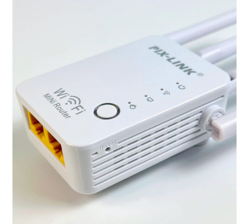 Підсилювач сигналу Wi-Fi ретранслятор PIX-LINK WR16Q 300М Repeater, Router, AP