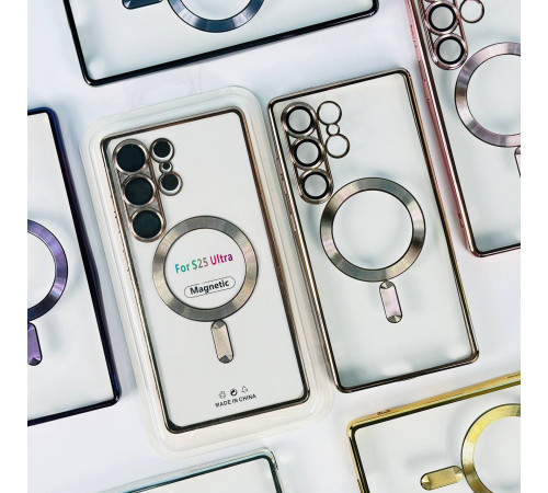 Накладка Chrome Case Separate Camera Magnetic Box РОЗПРОДАЖ Samsung S24 Plus-S25 Plus