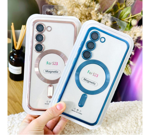 Накладка Chrome Case Separate Camera Magnetic Box РОЗПРОДАЖ Samsung S24 Plus-S25 Plus