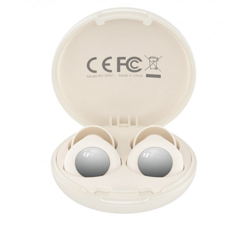 Беруші XO ER01 шумоізолюючі для сну (4 пари чашоподібних вушних ковпачків + 1 шнурок)