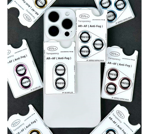 Захисне скло на камеру Metal Classic iPhone 16-16 Plus