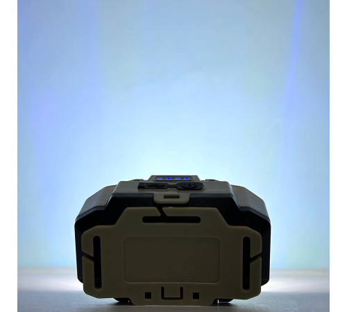 Ліхтар налобний HX-816 White, Red Light (2COB, Waterproof, акумулятор 18650, Type-C)