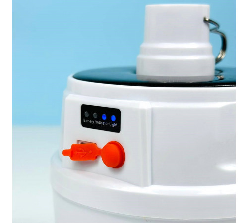 Лампа для кемпінгу BL-2025 + Solar panel (вбуд. акум.) 14,2*11,2см