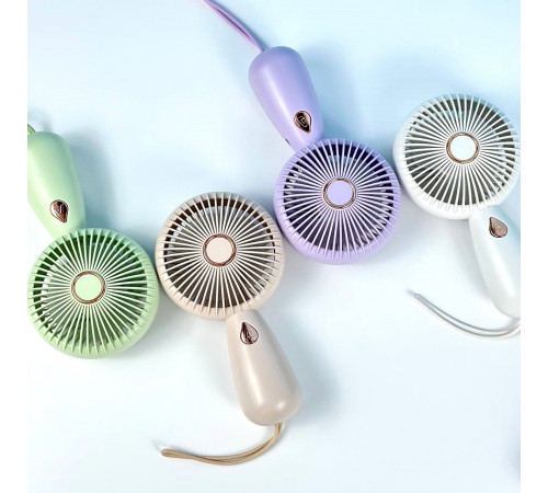 Вентилятор ZB103 Mini Led (з вбуд. акум.) (16,0см)