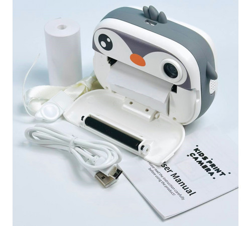 Дитяча фотокамера Animals M05 із функцією друку та з фронтальною камерою