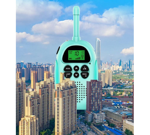 Дитяча рація Walkie Talkie DJ100 Mint+Pink (2шт)
