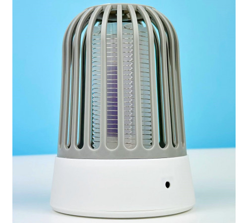 Лампа-пастка від комах MWD-03 2in1 світильник (з вбуд. акум.) (15см)