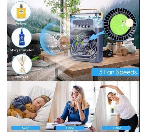 Вентилятор AIR COOLER FAN Add perfume з контейнером для льоду (25,5*18,0см)
