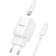 Мережевий зарядний пристрій Hoco C149A Charm PD30W+QC3.0 Type-C to Lightning