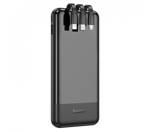 УМБ Power Bank Hoco J114 Charger 10000mAh (with cable Type-C+Lightning+Micro)