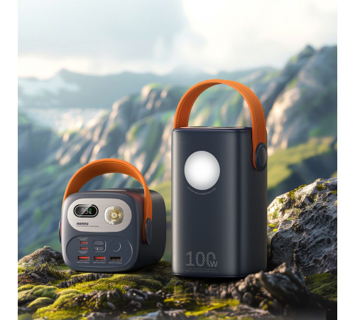 УМБ Power Bank Remax RPP-100 Gutitan Series 60000mAh PD100W+QC22.5W (з ліхтарем)