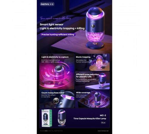 Лампа від комах Remax MC-2