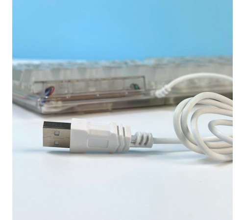 Клавіатура дротова YELANDAR AN-T20 з різнобарвною підсвіткою