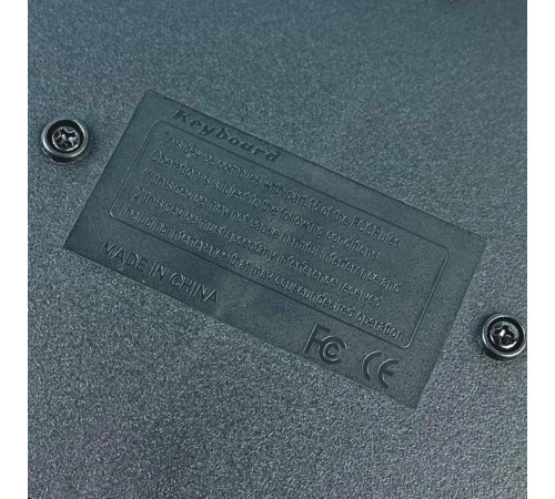 Клавіатура дротова X1, K107, TC-01, SMOF-100 (з Eng, Ru розкладками)