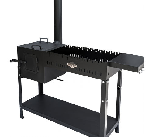 Мангал з пічкою Daddy Smoke із 5 мм