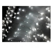 Гирлянда RD-7154 водопад 320LED 3х2м Цвет ламп-Белый, с заглуш. (10х32Ламп) (30 шт/ящ)